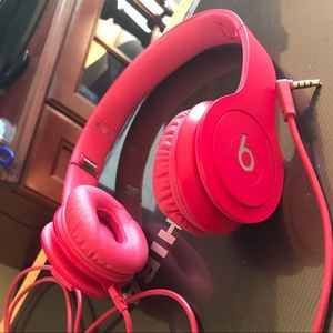 Beats Solo 1 (wired) - Matte Pink